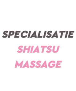 Specialisatie Shiatsu Massage